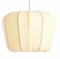 Light en Living Hanglamp Ø60x45 cm ZUBEDO crème