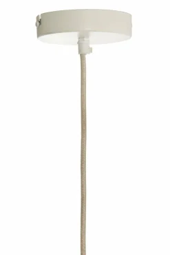 Light en Living Hanglamp Ø60x45 cm ZUBEDO crème