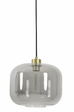 Light en Living Hanglamp Ø29,5x23 cm JESSIE smoke glas