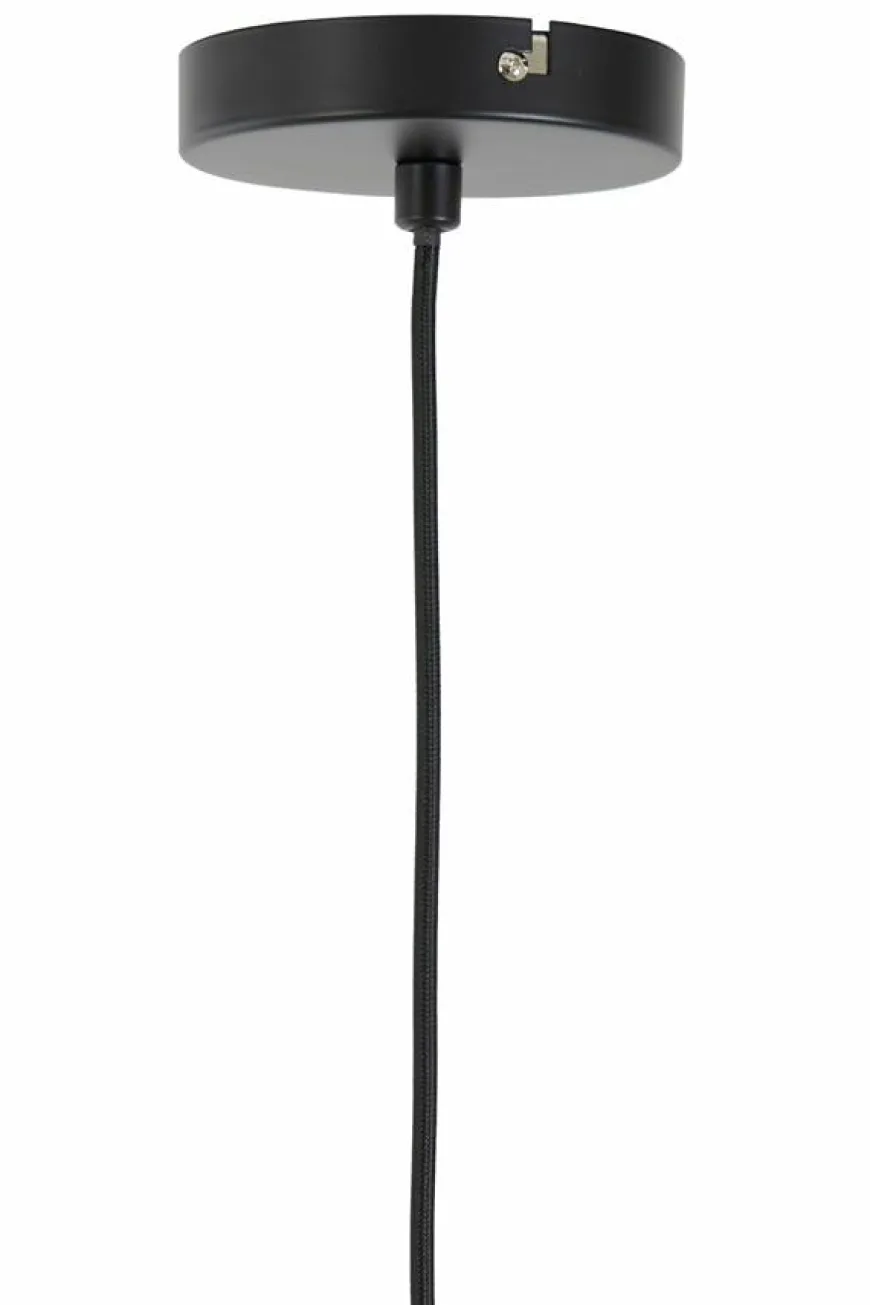 Light en Living Hanglamp Ø60x45 cm PLUMERIA zwart