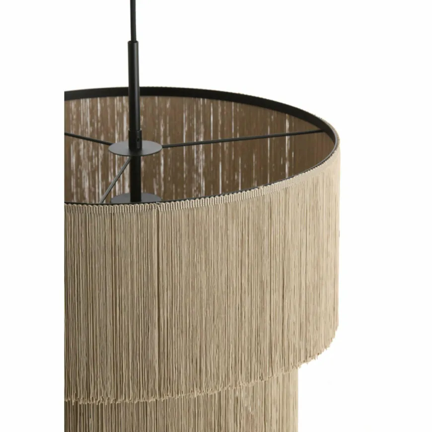 Light en Living Hanglamp 3L Ø45x50 cm MALAIKA taupe
