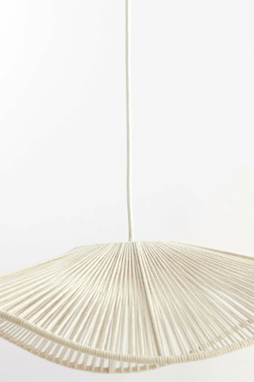 Light en Living Hanglamp Ø70x15 cm RAFA creme