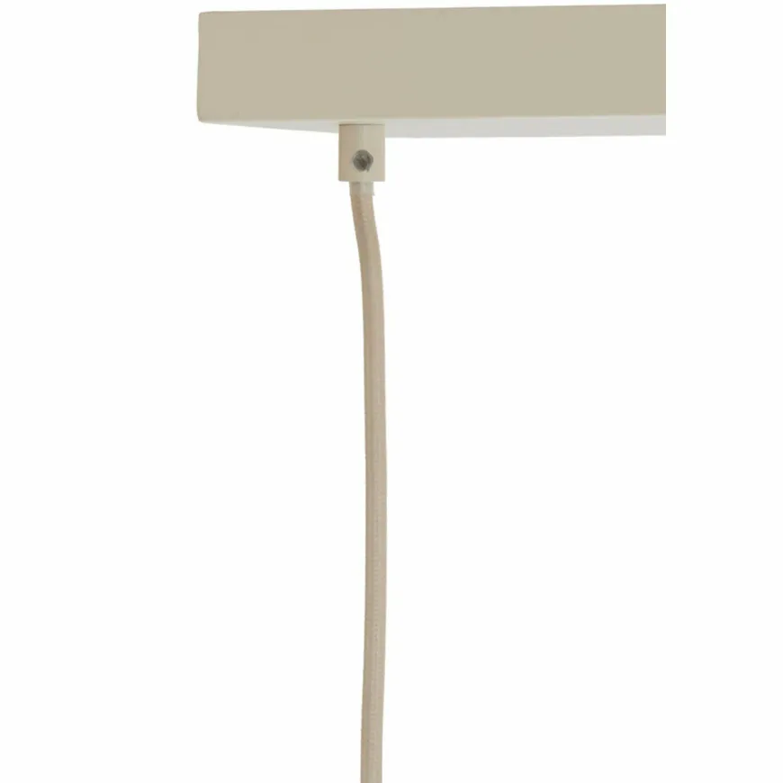 Light en Living Hanglamp 5L 104x19x14 cm BISHO glas bruin+zand