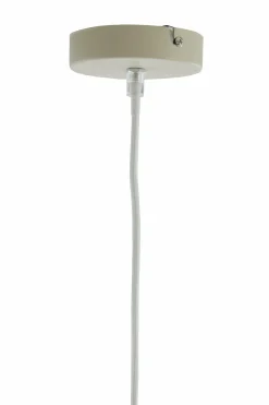 Light en Living Hanglamp Ø60X42,5 cm ZUBEDA linnen naturel