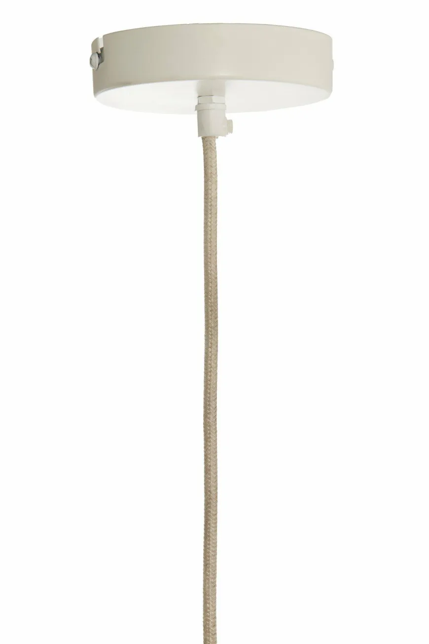 Light en Living Hanglamp Ø40x30 cm ZUBEDO crème
