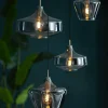 Light en Living Hanglamp Ø22x21 cm SOLLY antiek brons+smoke glas