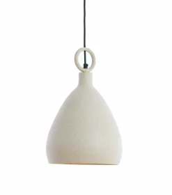 Light en Living Hanglamp Ø24X37 cm RISARI zand+lichtbruin gespikkeld