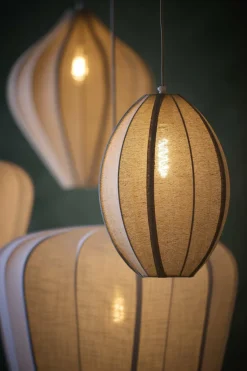Light en Living Hanglamp Ø28,5x38 cm MILATOS jute naturel