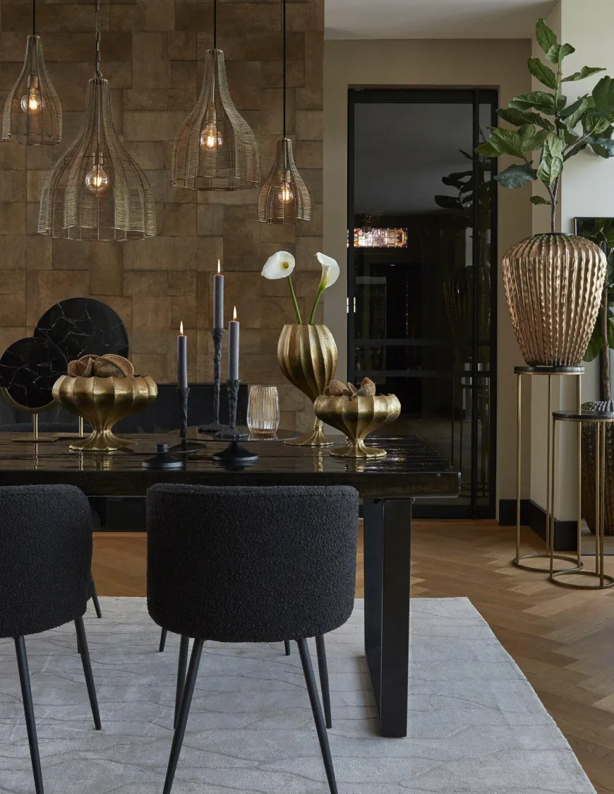 Light en Living Hanglamp Ø45x61 cm MARIAMA antiek brons
