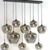 Light en Living Hanglamp Mayson Smoke met 10 lampen