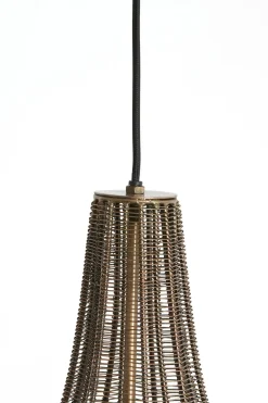 Light en Living Hanglamp Ø35x50 cm MARIAMA antiek brons