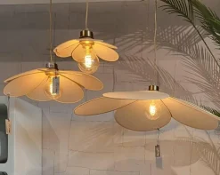 Light en Living Hanglamp Ø79x20 cm FYANO zand