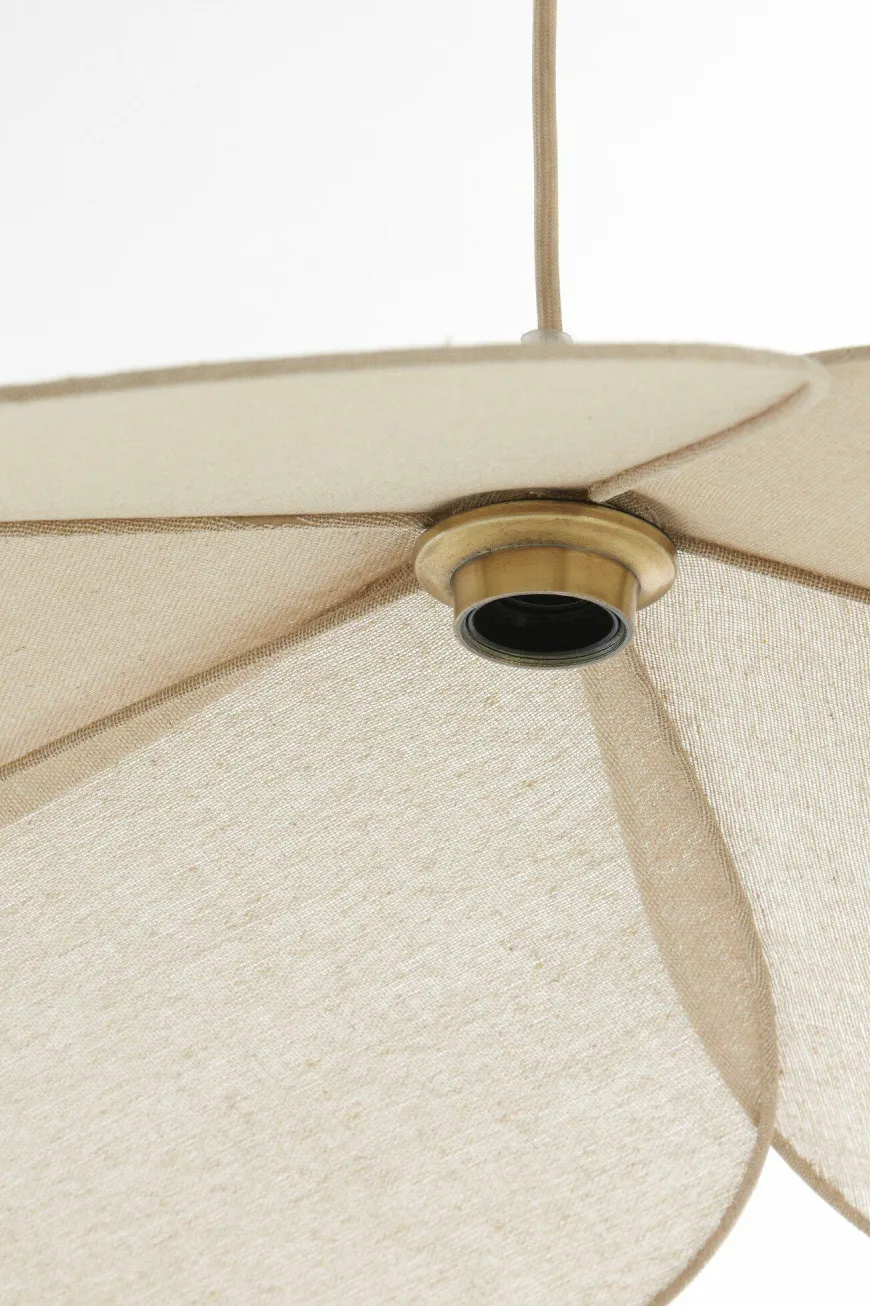 Light en Living Hanglamp Ø79x20 cm FYANO zand