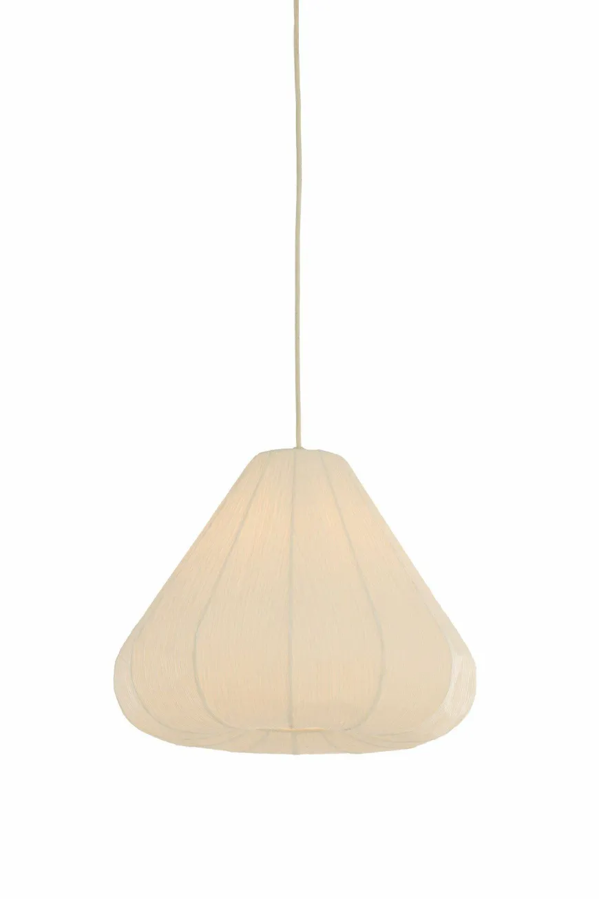 Light en Living Hanglamp Ø45x36 cm SARELLA papier wit