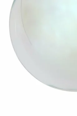 Light en Living Hanglamp MEDINA glas rainbow+zwart - 3 afmetingen