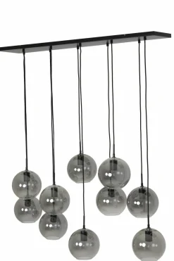 Light en Living Hanglamp 5L 100x20x122 cm ALVARO antiek brons - Copy