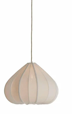 Light en Living Hanglamp Ø58,5x40 cm ZUBEDA crème