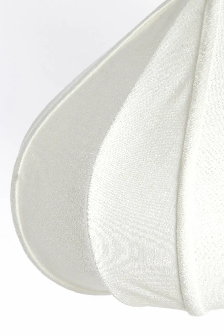 Light en Living Hanglamp Ø58,5x40 cm ZUBEDA crème