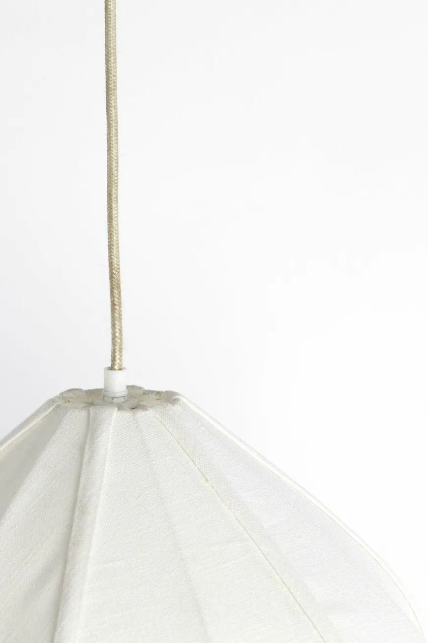 Light en Living Hanglamp Ø58,5x40 cm ZUBEDA crème