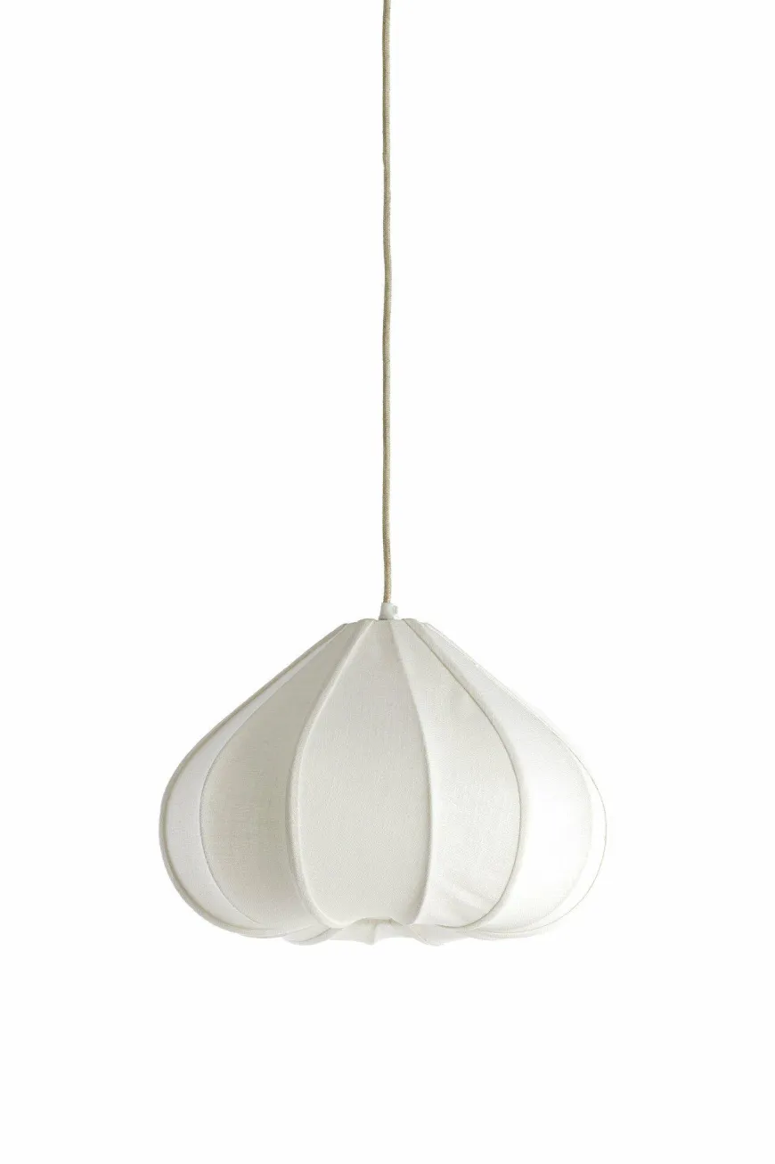 Light en Living Hanglamp Ø58,5x40 cm ZUBEDA crème