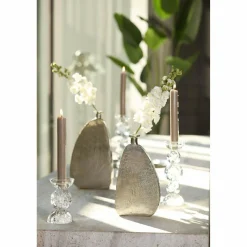 Light en Living Kaarsenhouder Ø9,5x15,5 cm ITINGA glas bubbel helder