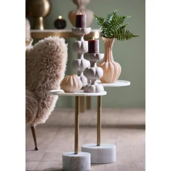 Light en Living Kaarsenhouder Ø13x24,5 cm ASTORIA zand