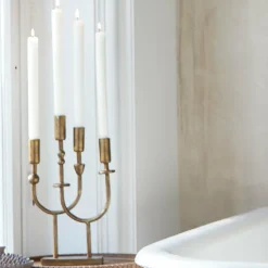 Light en Living Kandelaar 4L 23x6x39 cm NIMARI antiek brons