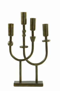 Light en Living Kandelaar 4L 23x6x39 cm NIMARI antiek brons