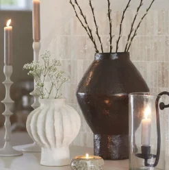 Light en Living Kandelaar Ø14x43 VICARI crème