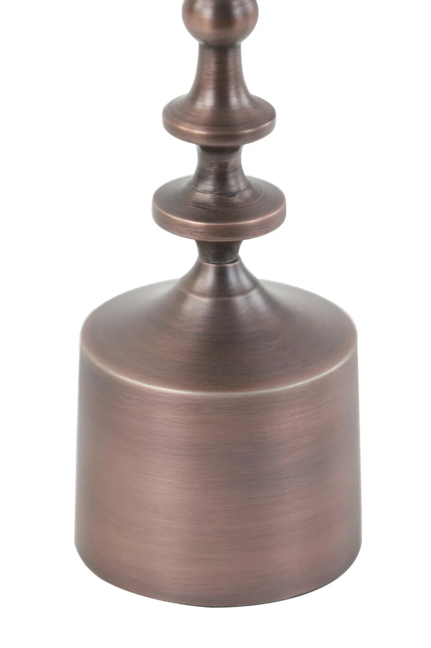 Light en Living Kandelaar Ø10x42 cm SHEVA mat antiek koper