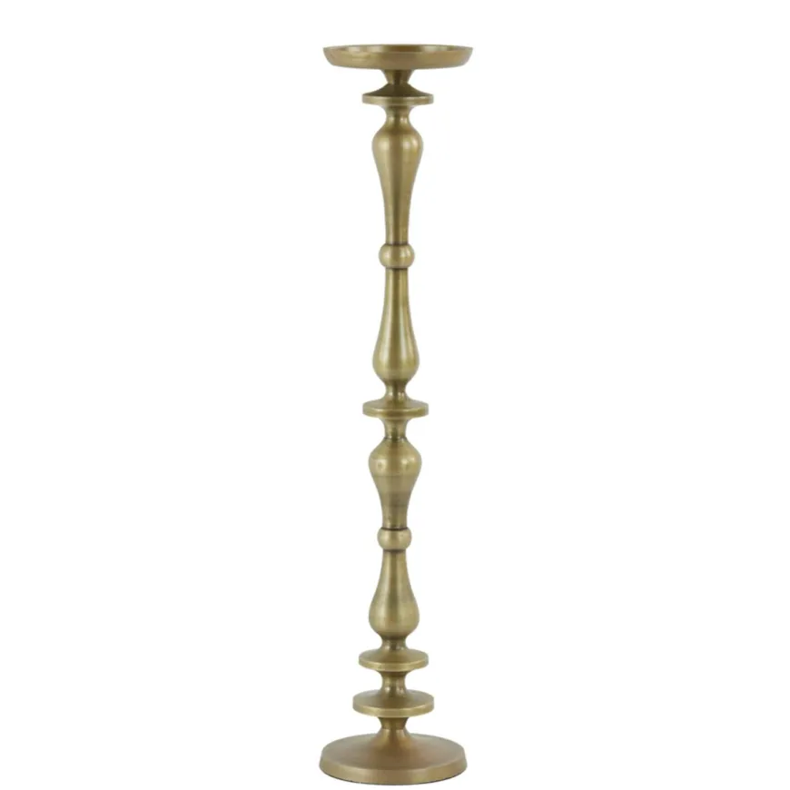 Light en Living Kandelaar Ø11x51 cm YAHVI antiek brons