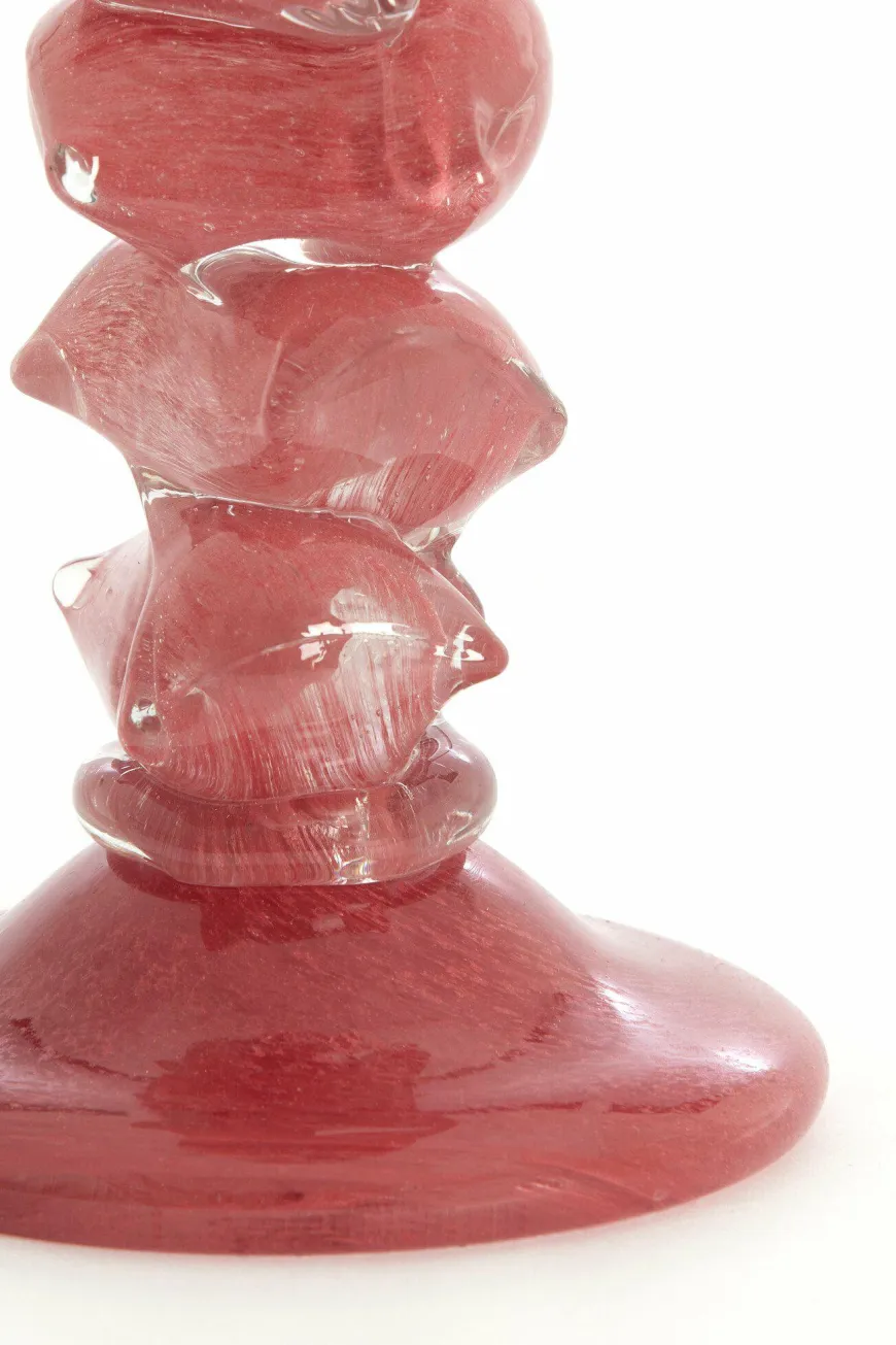 Light en Living Kandelaar Ø11,5X35 Cm ESTINA rood