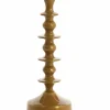 Light en Living Kandelaar Ø10x34,5 cm MERAKO glanzend okergeel goud