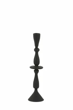Light en Living Kandelaar Ø7x28,5 cm CASANDRA mat zwart