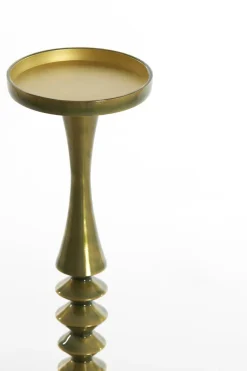 Light en Living Kandelaar Ø11x40 cm MISTRY glanzend groen goud