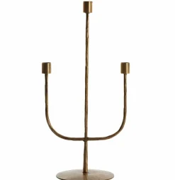 Light en Living Kandelaar 3L 22,5x15x45,5 cm NICOLE antiek brons