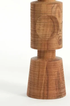 Light en Living Kandelaar EXUMAS hout bruin - 2 maten