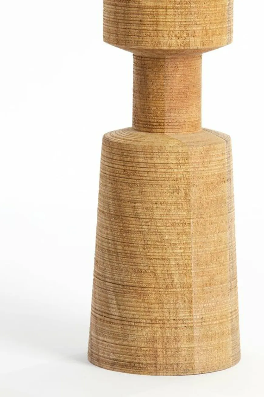 Light en Living Kandelaar EXUMAS hout bruin - 2 maten
