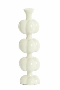 Light en Living Kandelaar Ø10x35 cm CALDAS glans crème