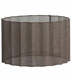 Light en Living Kap cilinder 40-40-25 cm DISLI linnen bruin