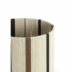 Light en Living Kap cilinder 20-20-30 cm MEDAN crème+bruin+donker bruin