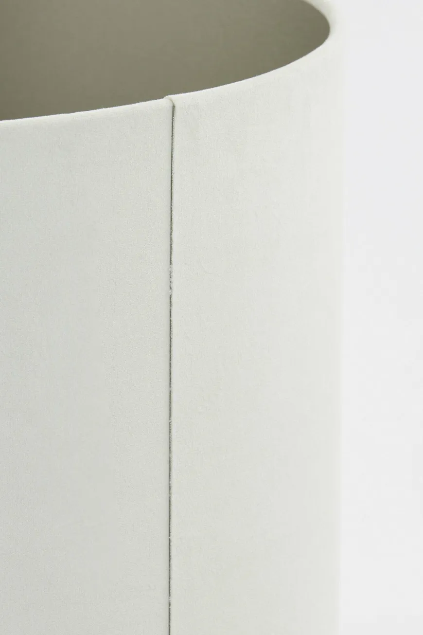Light en Living Kap cilinder 40-40-30 cm VELOURS off white