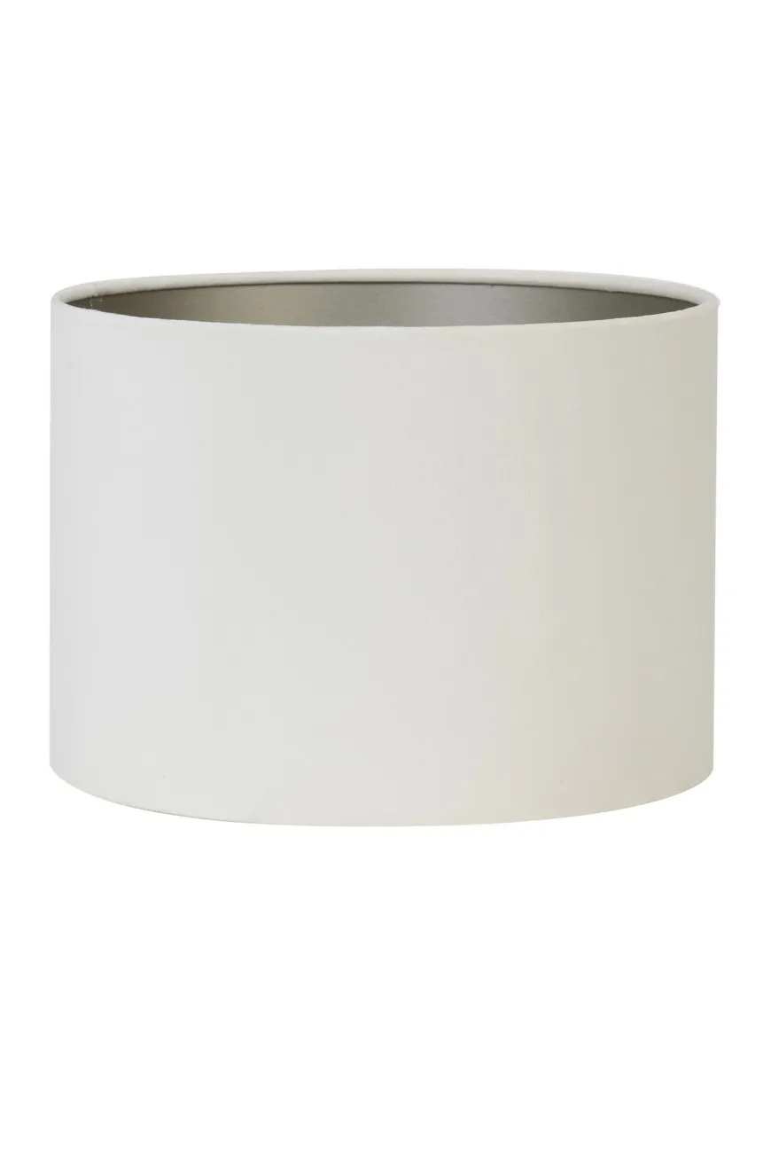 Light en Living Kap cilinder 40-40-30 cm VELOURS off white