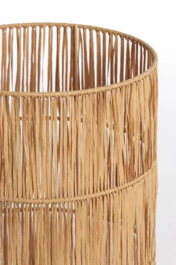 Light en Living Kap cilinder 40-40-50 cm LANZANO raffia naturel