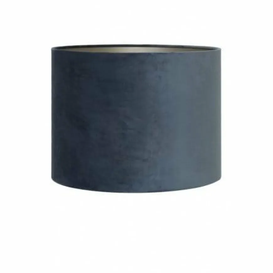Light en Living Kap cilinderØ30 x 21 cm VELOURS dusty blue