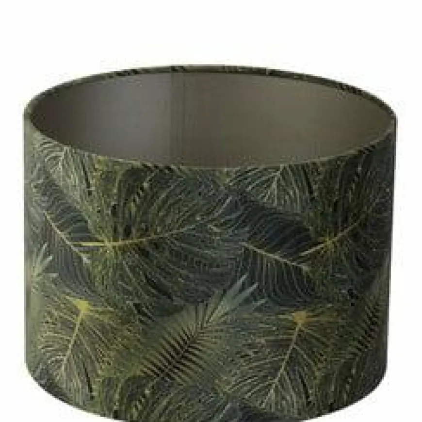 Light en Living Kap cilinder AMAZONE groen - 2 maten