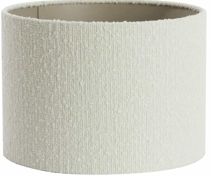 Light en Living Kap cilinder BOLERO wit - Diverse maten