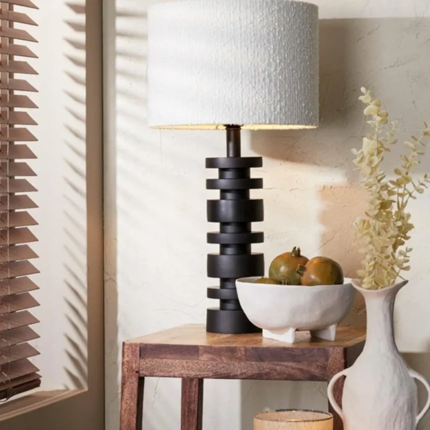 Light en Living Kap cilinder BOLERO wit - Diverse maten