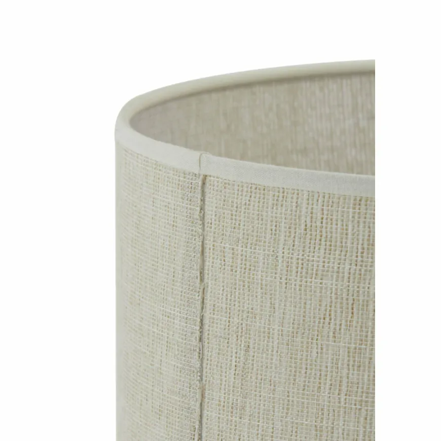 Light en Living Kap cilinder 20-20-15 cm BRESKA parel wit