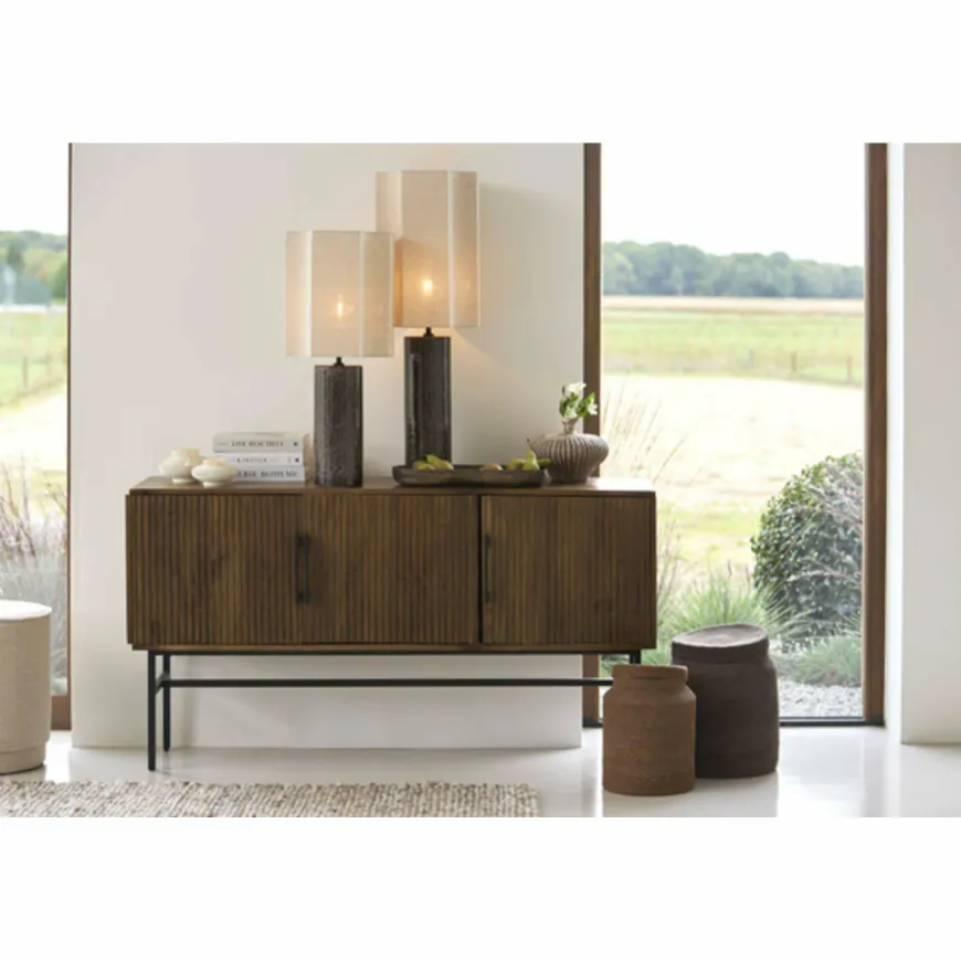 Light en Living Kap cilinder 25x25x35 cm DASLI naturel